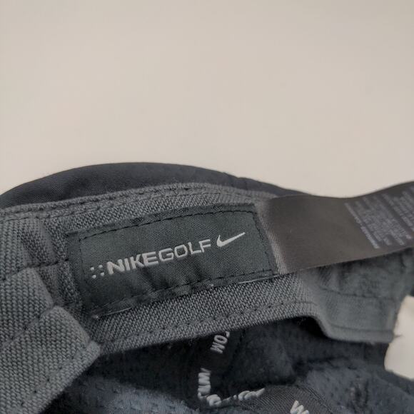 Nike Golf Tiki Bar Strapback Hat Embroidered Logo Spell Out Black OSFM SEE DESC - Picture 10 of 14